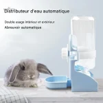 Abreuvoir lapin en métal robuste et pratique