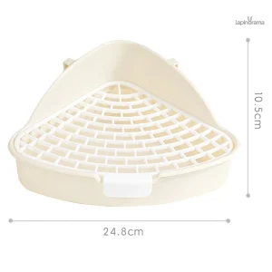 Accessoire essentiel pour lapins, améliore l'hygiène de l'habitat