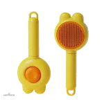 Brosse pour l'entretien du pelage des lapins