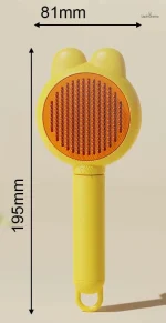 Outil de nettoyage doux pour lapins à poils longs