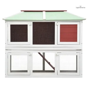 Cage pour lapin spacieuse et confortable