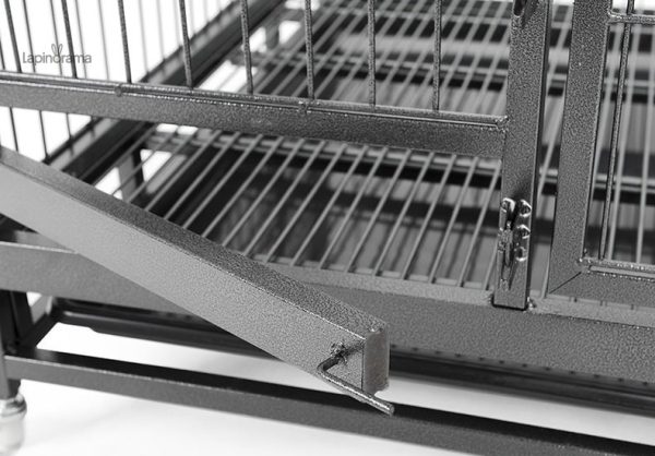 Cage adaptée aux lapins
