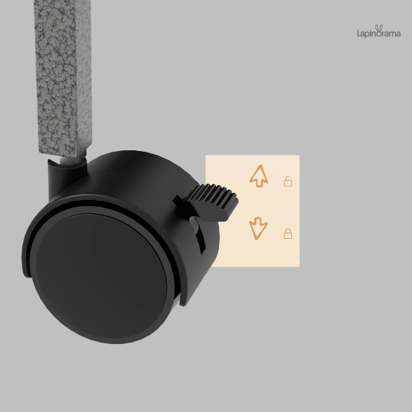 Cage lapin 4 étages, design pratique pour petits animaux