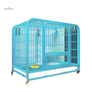 Cage Lapin avec litière pour un habitat confortable