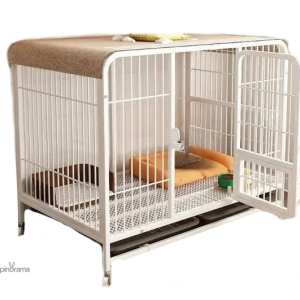 Cage pour lapin bélier, moins de 65 cm