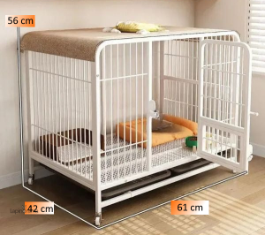 Cage lapin confortable, idéale pour les béliers