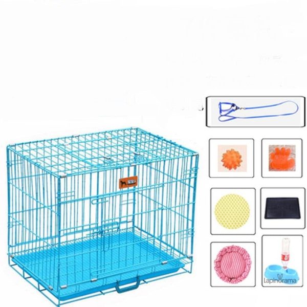 cage-lapin-bleu-1 Cage pour lapin bleu LBDL, idéale pour le confort de votre animal