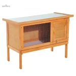 Cage en bois pour lapin