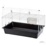 Cage lapin Caesar 3, design adapté pour un habitat sain