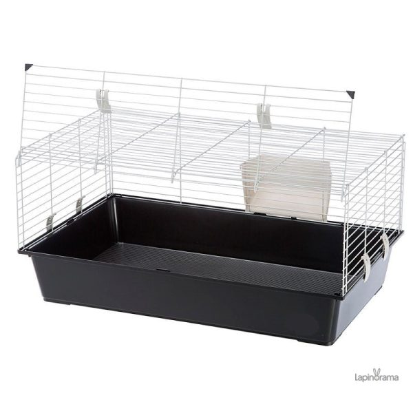 Cage lapin Caesar 3, design adapté pour un habitat sain