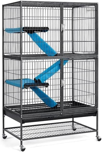 cage-lapin-caesar-trois-double-1 Cage Lapin Caesar 3 Double, espace de vie pour rongeurs