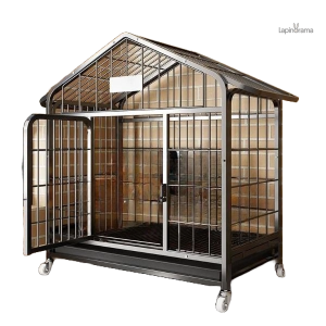 Cage pour lapin au design moderne et fonctionnel
