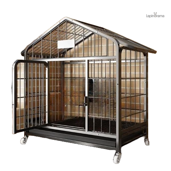 cage-lapin-design-1 Cage pour lapin au design moderne et fonctionnel