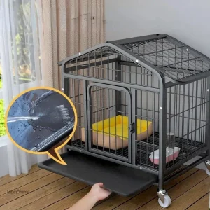 Cage lapin spacieuse avec accès facile pour l'animal