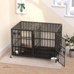 Cage pour lapin avec compartiment distinct