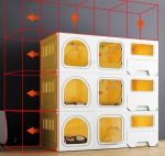 Cage spacieuse pour lapins, parfaite pour un élevage sain