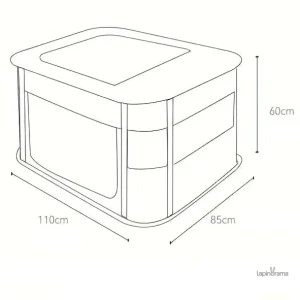 Habitat idéal pour lapins de grande taille
