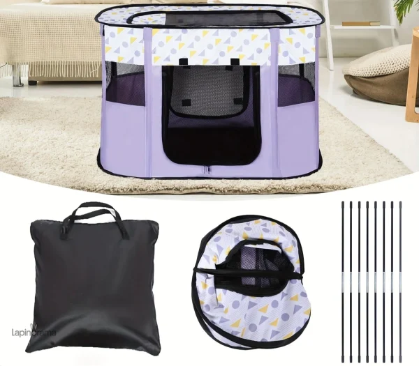 Cage robuste pour animaux de compagnie de grande taille