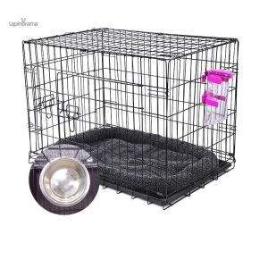 Cage pour lapin grande, idéale pour intérieur