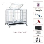Cage spacieuse pour lapins, design adapté aux rongeurs