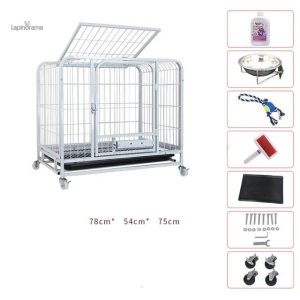 Cage spacieuse pour lapins, design adapté aux rongeurs