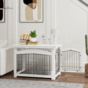 Cage lapin design pratique pour l'intérieur