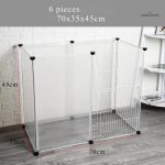 Cage pour lapin avec design modulable