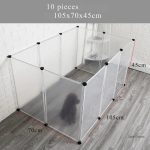 Cage pour rongeurs, structure adaptable