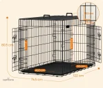 Cage lapin nain, idéale pour l'intérieur, design pratique