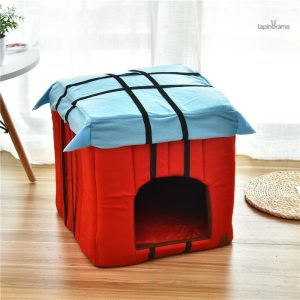 Cage compacte pour lapins, design pratique et fonctionnel