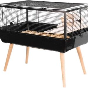 Cage Lapin sur pied pour un habitat confortable