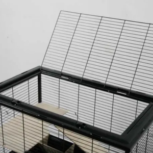 Cage pour lapin surélevée, idéale pour l'intérieur