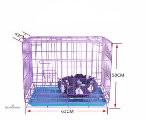Cage pour lapin LBDL, espace sécurisé et adapté aux rongeurs
