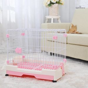 Habitat idéal pour lapins, design sans odeur pour un confort optimal