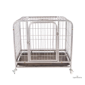 Cage lapin avec roulettes pour un déplacement facile