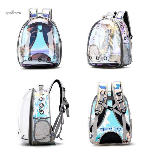 Cage design transparent pour un entretien facile et une vue claire