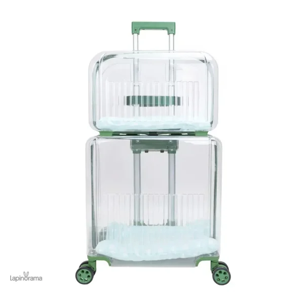 Cage de transport pour petits animaux, design compact
