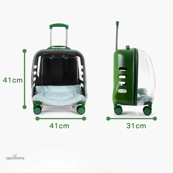Valise légère pour lapin, facile à transporter