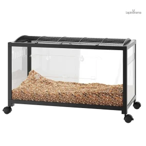 Cage Lapin Vitrine pour un habitat confortable