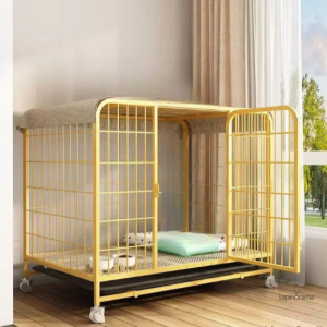 Cage adaptée aux lapins bélier avec accès facile