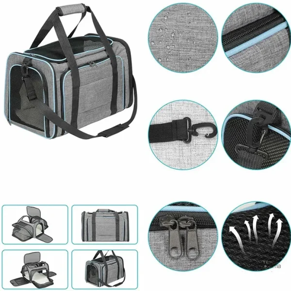 Sac pratique pour transporter un lapin en toute sécurité