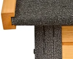 Enclos sécurisé pour lapins dans un clapier confortable