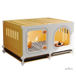 Clapier Lapin sur pied pour un habitat confortable