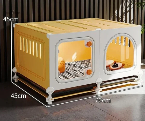 Clapier pour lapins, espace de vie sécurisé et aéré
