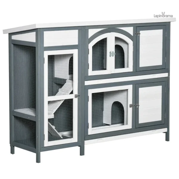 clapier-lapin-exterieur-xxl-1 Clapier Lapin extérieur XXL pour un espace de vie confortable