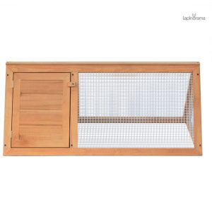 Parc extérieur pour lapins, design fonctionnel