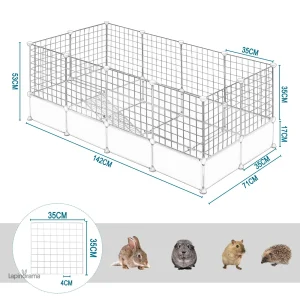 Clapier pour lapin, espace sécurisé et confortable