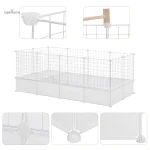 Abri pour lapins, fait maison et durable