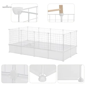 Abri pour lapins, fait maison et durable
