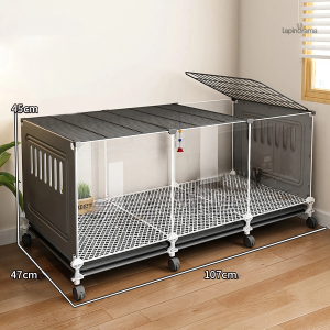 Clapier intérieur pour lapins, pratique et fonctionnel